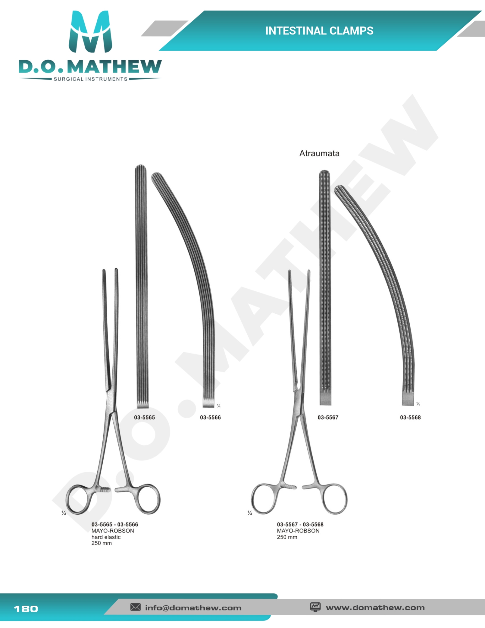 Forceps, Intestinal Clamps, Specula, Biopsy Forceps, Anuscopes